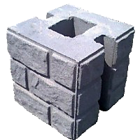 столб наборной 